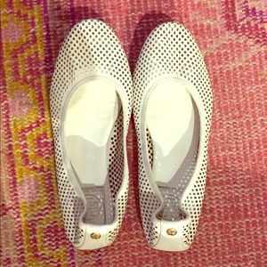 Tory Burch perforated flats